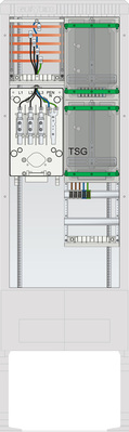 ABN Zähleranschlusssäule 1 ZP TSG 5pol SZ205ZZ1513