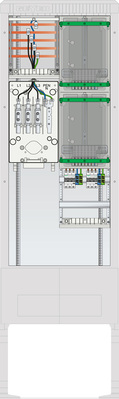 ABN Zähleranschlusssäule 2 ZP 5pol SZ205ZZ2506