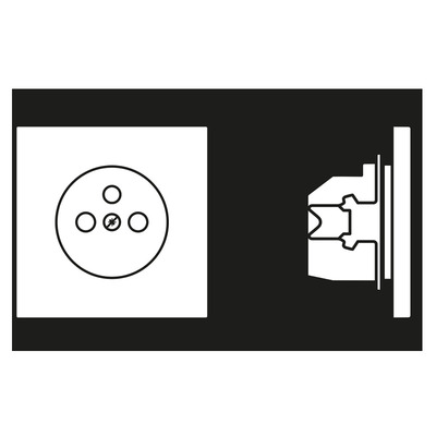 Jung Steckdose fran./belg. System ME 1520 FKI C