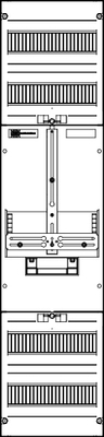 ABN Wandlerzählerfeld Universell 1ZP ZM17X087N