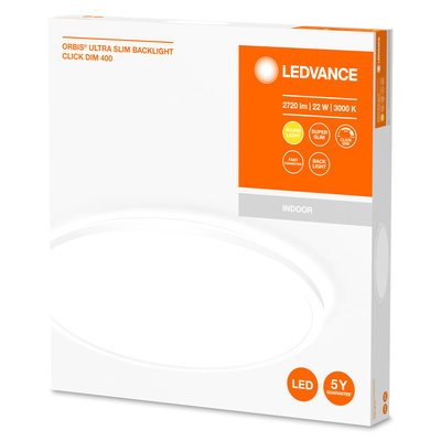 Ledvance Deckenleuchte 400mm , weiß ORBIS #4058075752849
