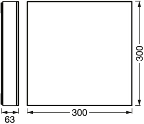 Ledvance LED-Panel WIFI SMART #4058075759527