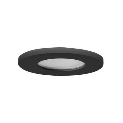 Brumberg Leuchten Einbaudownlight o.Fassung IP65, sw, V4A, rund 37015080