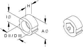 HKL D-Schraub-Passeinsatz Größe D III 50A 271