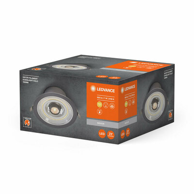 Ledvance LED-Downlight 2700K, aluminium Decor #4058075832954