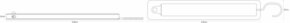 Ledvance mobile LED-Leuchte 4000K, weiß LINEA #4058075504363