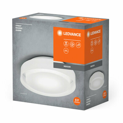 Ledvance Deckenleuchte 2xE27 weiß Orbis #4058075828889