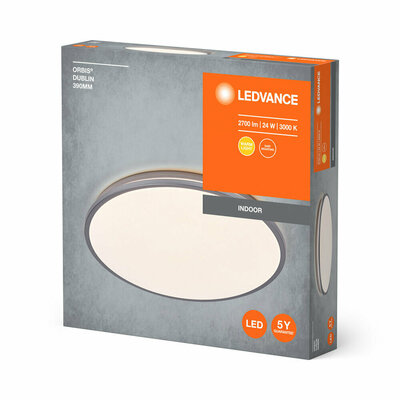 Ledvance LED-Deckenleuchte 3000K, silber Orbis #4058075832756