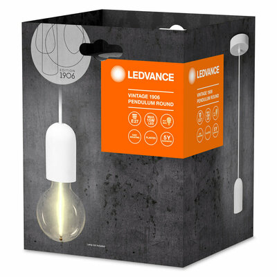 Ledvance Pendelleuchte E27 weiß Vinta #4099854092640