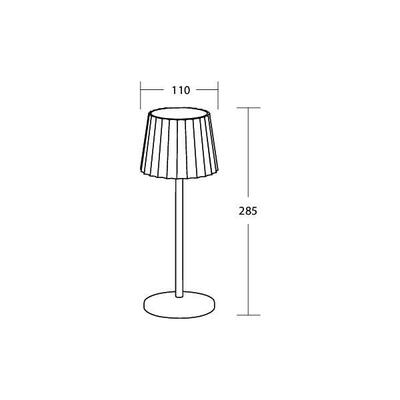Brumberg Leuchten LED-Akkutischleuchte 3000 K schwarz 65411183