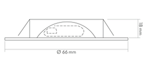 Nobile LED-Downlight 3-er Set warmweiß, gold 1550207900