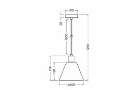 Ledvance Pendelleuchte E27 grün D. Raffia Pend 1XE27