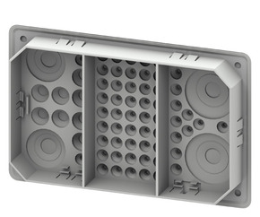 Siemens Dig.Industr. Kabeleinfuehrungsflansch 8GK9101-0KK00
