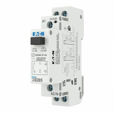 Eaton Stromstossschalter +Z-st.230VAC/16A/1S Z-SC230/S