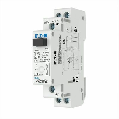 Eaton Stromstossschalter LED 230VAC/16A/2S Z-SB230/SS
