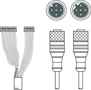 Leuze Adapter-Kabel KB 500-3000-Y