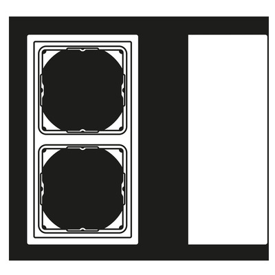 Jung Rahmen 28 mm waage/senkrecht LS 982 HBF WW