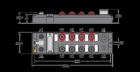 Turck Hybridmodul für EtherNet/IP TBIP-L5-FDIO1-2IOL