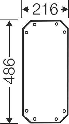 Hensel Montageplatte 4mm stark FP MP 30