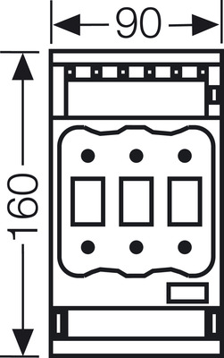 Hensel NH-Lasttrennschalter Gr.00C NH RT 00C