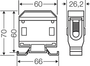 Hensel Verbindungsklemme bis 70 qmm KKL 50