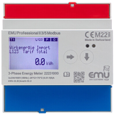 EMU Metering Wandlerzähler 3ph. P21A000MO