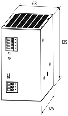 Murrelektronik Trafos/Netzgeräte 1-phasig Eco-Rail-2 10-100-24