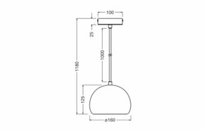 Ledvance Pendelleuchte E27 Gips, weiß Decor #4058075838468