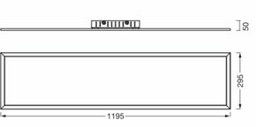 Ledvance LED-Deckenpanel 840 Plano #4099854291241
