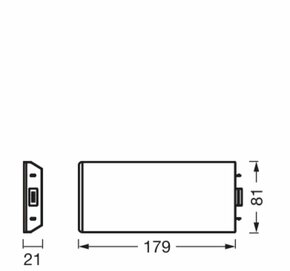 Ledvance Unterschrank-Leuchtenkit 830, schwarz Under #4058075842786