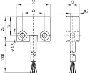 Schmersal Sicherheits-Sensor BNS250-12Z-2187 5,0M