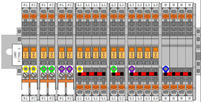 ABN Wandlerprüfklemme XSK281