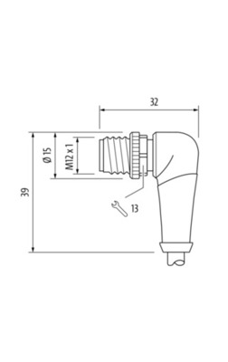 Murrelektronik M8 mit Ltg. 7000-12121-6550150