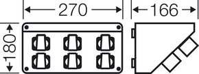 Hensel FP Connection Box für den Geräteeinbau FP CB 218