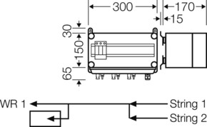 Hensel PV-GAK mit ÜSE Mi PV 1121