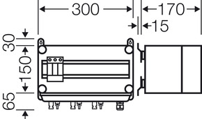 Hensel PV-GAK mit ÜSE Mi PV 1121