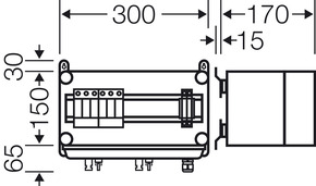 Hensel PV-GAK mit ÜSE Mi PV 1122