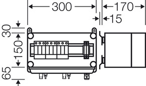 Hensel PV-GAK mit ÜSE Mi PV 1133
