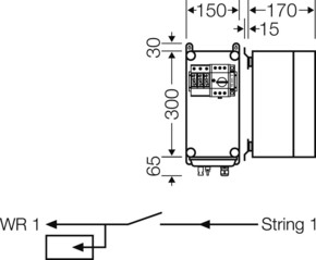 Hensel PV-GAK mit ÜSE Mi PV 2111