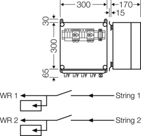 Hensel PV-GAK mit ÜSE Mi PV 2222