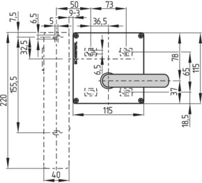 Schmersal Betätiger AZ/AZM201-B30LTAG1P1