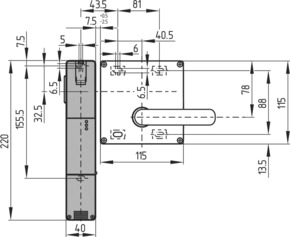 Schmersal Betätiger AZ/AZM201-B30LTAG1P1