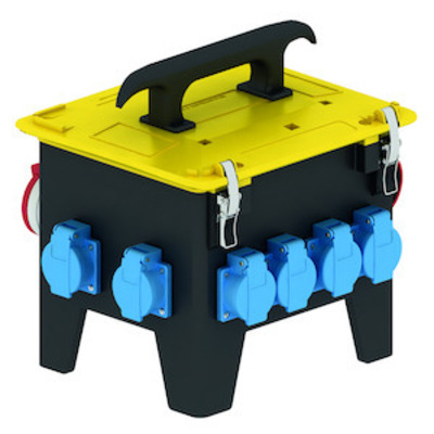 Bals Elektrotech. Vollgummiverteiler tragbar 522589