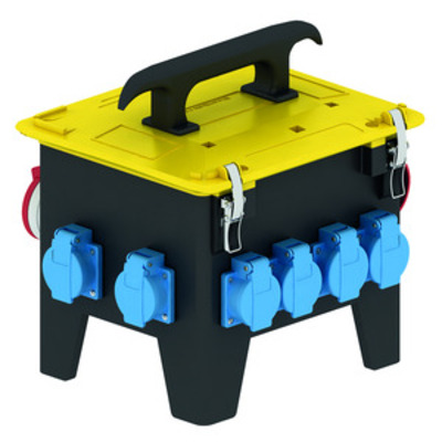 Bals Elektrotech. Vollgummiverteiler tragbar 522589