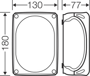 Hensel Kabelabzweigkasten 2,5-6 5pol. KF 1006 B