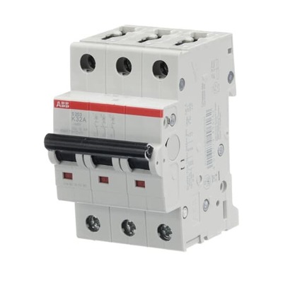 ABB Stotz S&J Sicherungsautomat K,6kA,32A,3P S203-K32