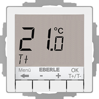 Eberle Controls UP-Thermostat Hinterleuchtung weiß UTE4100Rw-RAL9016G55