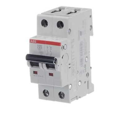 ABB Stotz S&J Sicherungsautomat 6kA 63A C 2p S202-C63