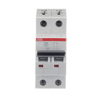 ABB Stotz S&J Sicherungsautomat 6kA 63A C 2p S202-C63