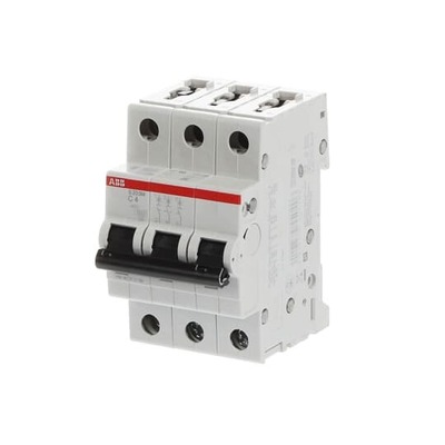 ABB Stotz S&J Sicherungsautomat 10kA 4A C 3p S203M-C4